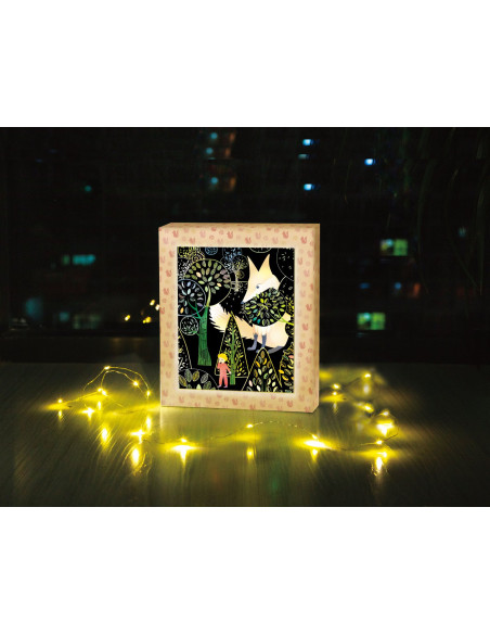 CH221808,Kit DIY de razuit - Lumina de Veghe pentru camera - Calatorie Magica