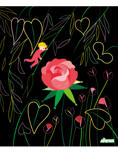 CH221808,Kit DIY de razuit - Lumina de Veghe pentru camera - Calatorie Magica