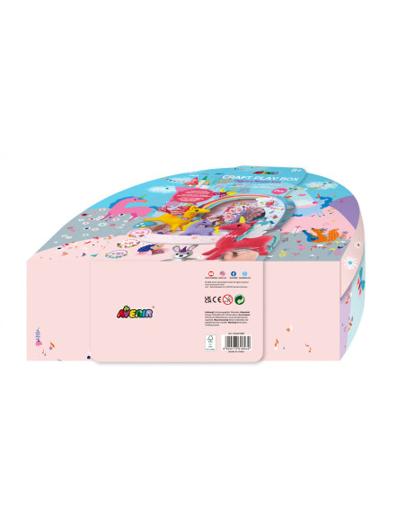 CH221893,Set creativ DIY portabil - Lumea Fantastica a Unicornilor cu activitati de cusut, construit si joc de rol CH221893,Set creativ DIY portabil - Lumea Fantastica a Unicornilor cu activitati de cusut, construit si joc de rol