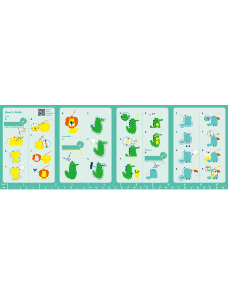 CH211796,Set creativ de cusut cu tehnica siretului - Primul meu Pandantiv Animale, nivel 1 CH211796,Set creativ de cusut cu tehnica siretului - Primul meu Pandantiv Animale, nivel 1