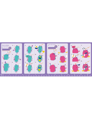 CH221802,Set creativ de cusut cu tehnica siretului - Primul meu Pandantiv Monstruleti, nivel 2 CH221802,Set creativ de cusut cu tehnica siretului - Primul meu Pandantiv Monstruleti, nivel 2