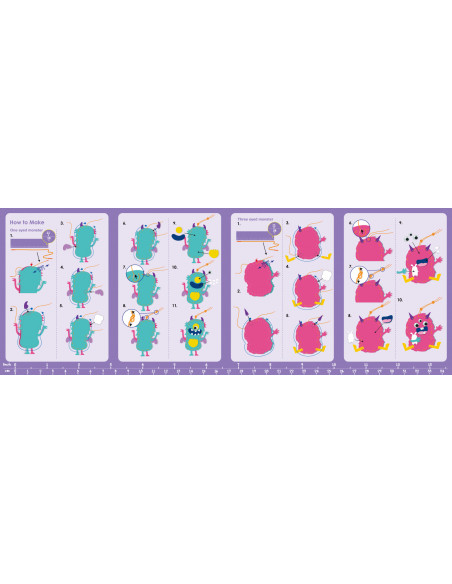 CH221802,Set creativ de cusut cu tehnica siretului - Primul meu Pandantiv Monstruleti, nivel 2 CH221802,Set creativ de cusut cu tehnica siretului - Primul meu Pandantiv Monstruleti, nivel 2