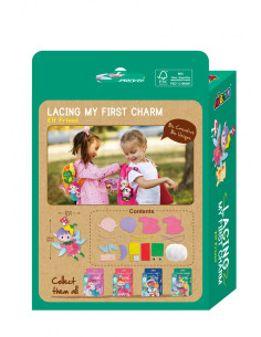 CH221807,Set creativ de cusut cu tehnica siretului - Primul meu Pandantiv Elf, nivel 3 2