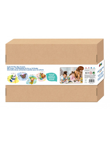 CH221447,Set creativ XXL de razuit - Craft N Play Box