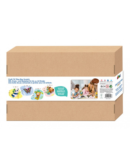 CH221447,Set creativ XXL de razuit - Craft N Play Box