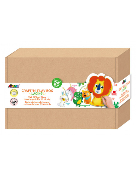 CH221448,Set creativ XXL de cusut cu tehnica siretului - Craft N Play Box CH221448,Set creativ XXL de cusut cu tehnica siretului - Craft N Play Box