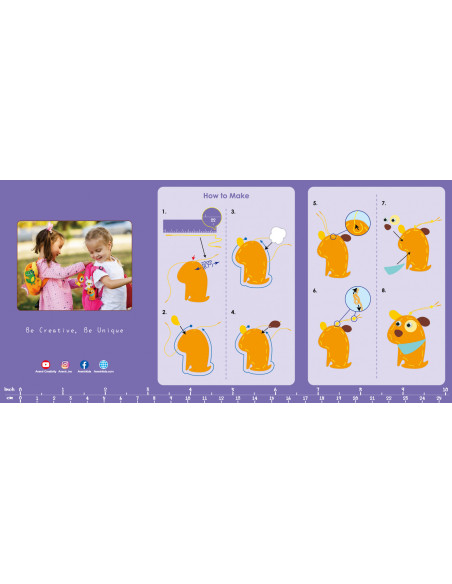 CH221448,Set creativ XXL de cusut cu tehnica siretului - Craft N Play Box CH221448,Set creativ XXL de cusut cu tehnica siretului - Craft N Play Box