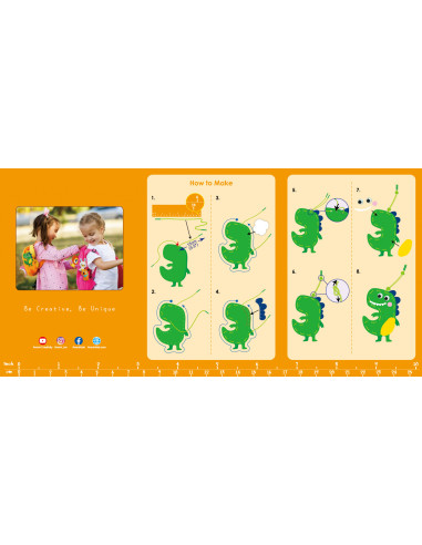 CH221448,Set creativ XXL de cusut cu tehnica siretului - Craft N Play Box CH221448,Set creativ XXL de cusut cu tehnica siretului - Craft N Play Box