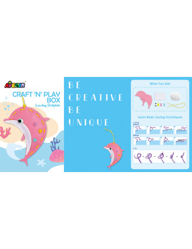 CH221448,Set creativ XXL de cusut cu tehnica siretului - Craft N Play Box CH221448,Set creativ XXL de cusut cu tehnica siretului - Craft N Play Box