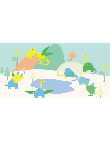 CH201763,Set creativ cu stampile - Dinozauri CH201763,Set creativ cu stampile - Dinozauri