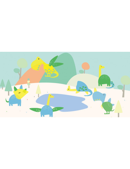 CH201763,Set creativ cu stampile - Dinozauri CH201763,Set creativ cu stampile - Dinozauri
