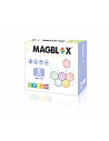 MBL-111,Set magnetic Magblox - 6 piese magnetice hexagon PASTEL pentru constructie