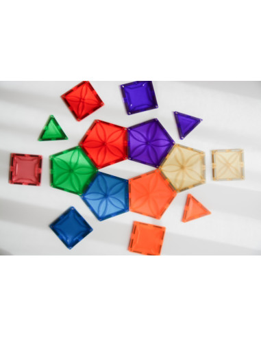 MBL-112,Set magnetic Magblox - 6 piese magnetice pentagon pentru constructie