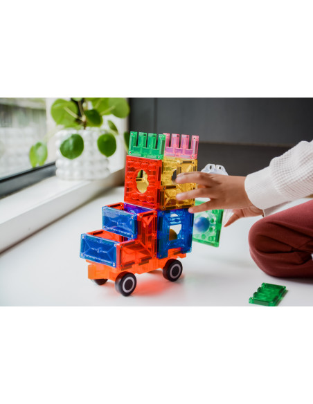 MBL-113,Set magnetic Magblox - 36 piese magnetice accesorii pentru constructie