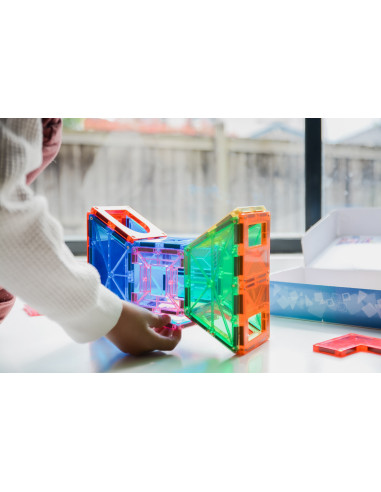 MBL-113,Set magnetic Magblox - 36 piese magnetice accesorii pentru constructie