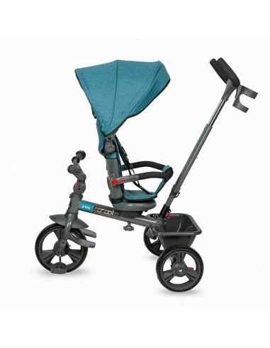 321013331,Tricicleta multifunctionala Coccolle Primo Turquoise tide