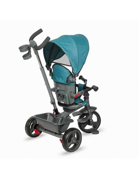 321013331,Tricicleta multifunctionala Coccolle Primo Turquoise tide