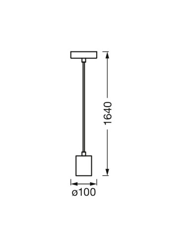 000004099854092602,CORPURI de ILUMINAT Osram 1906 PENDULUM ROUND E27 CH LEDV "000004099854092602" (timbru verde 0.8 lei)