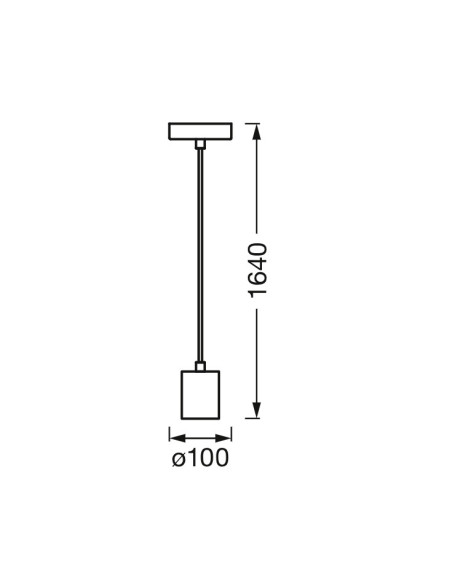000004099854092602,CORPURI de ILUMINAT Osram 1906 PENDULUM ROUND E27 CH LEDV "000004099854092602" (timbru verde 0.8 lei)