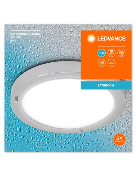 000004099854103353,CORPURI de ILUMINAT Osram BATH CLASSIC ROUND 31CM IP44 E27 CHLEDV "000004099854103353" (timbru verde 0.8 lei)