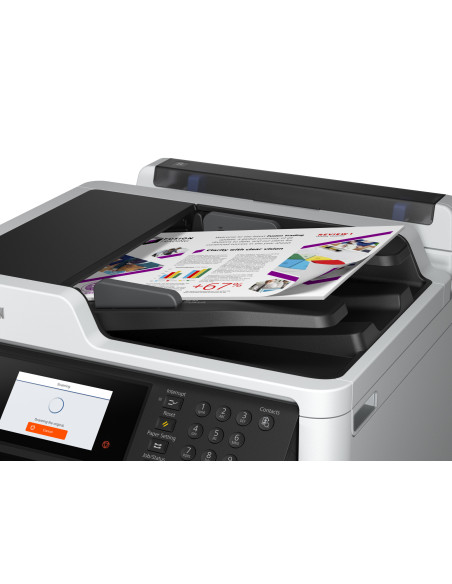 C11CG04401,Multifunctionala Inkjet CISS Mono EPSON WF-M5799DWF A4 Impr|Scan|Cop|Fax Viteza de Printare Monocrom: 34ppm Viteza de