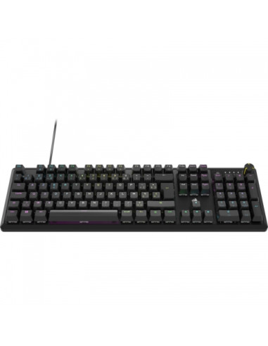 CH-910971E-NA,Tastatura Wireless Corsair K70 Core MLX Red Switch, RGB LED, USB, Negru