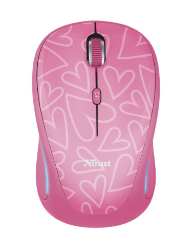 22336,Mouse Trust Yvi FX Wireless Mouse - pink "22336"
