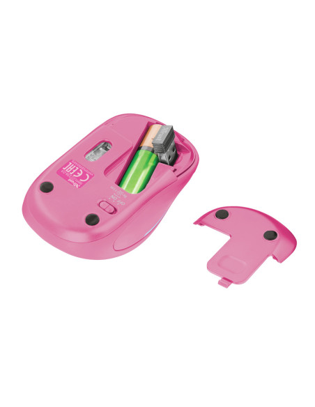 22336,Mouse Trust Yvi FX Wireless Mouse - pink "22336"