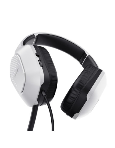 25147,Casti Trust - gaming GXT415W ZIROX HEADSET - Alb "25147"