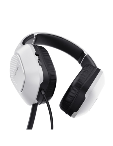 25147,Casti Trust - gaming GXT415W ZIROX HEADSET - Alb "25147"