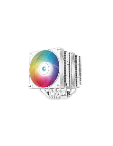 R-AG620-WHANMN-G-2,Cooler DEEPCOOL "AG620 WH" skt. universal, racire cu cu aer vent. 120 mm x 2, 1850 rpm, LED ARGB "R-AG620-WHA