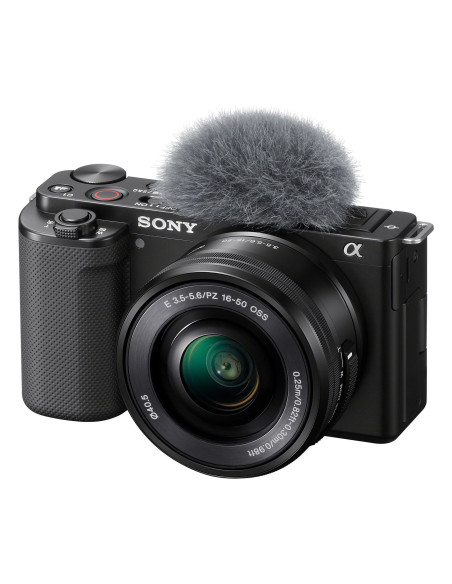 ZVE10LBDI.EU,Sony ZV-E10L, 24,2 MP, 6000 x 4000 Pixel, CMOS, 4K Ultra HD, Ecran tactil, Negru