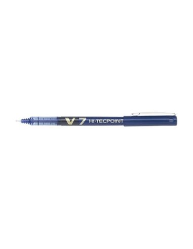 Roller Pilot V7 Hi-Tecpoint, 0.7 mm, 12 bucati/cutie, albastru