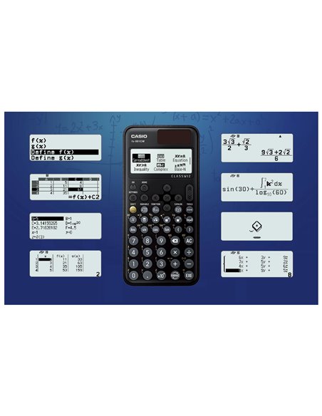 FX-991CW,Calculator stiintific Casio FX-991CW 540 functiiI, Negru