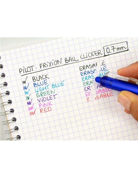 Roller Pilot  Frixion Clicker, 0.7 mm, verde