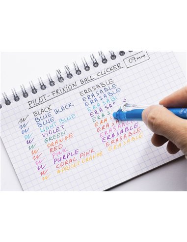 Roller Pilot  Frixion Clicker, 0.7 mm, verde