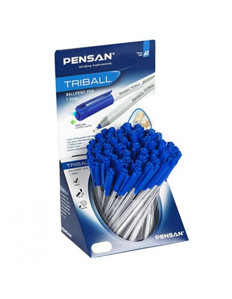 Pix Pensan Triball, Albastru 60 de BUC. / SET - 1003