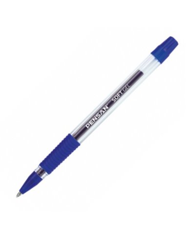 Pix pensan soft gel 0.7mm albastru