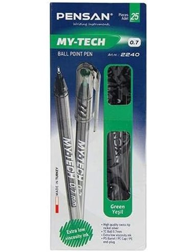 Pix Pensan MY TECH 0.7 mm - Verde