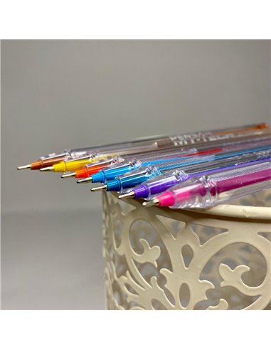 2240,Pix Pensan MY TECH 0.7 mm, 60 buc/set, culori asortate