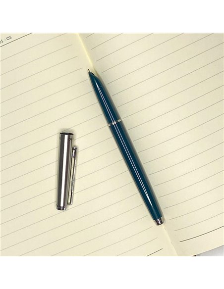 SET-3xHERO007/VERDE,Set 3 x stilou HERO 007 penita ascunsa, Verde