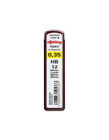 SET-4697+4337,Set creion mecanic Rotring Tikky 0.35 + 2 seturi rezerve 0.35 - 12 bucati/set