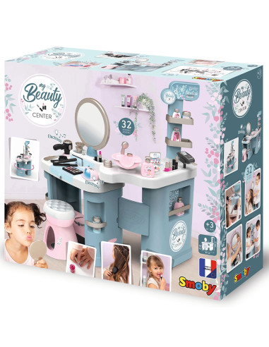 S7600320240,Salon de infrumusetare Smoby My Beauty Center cu accesorii