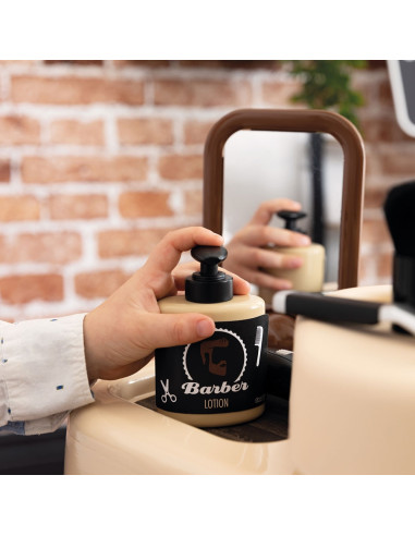 S7600320243,Salon coafura pentru copii Smoby Barber Shop, Barber and Cut negru