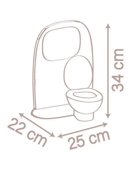 S7600220380,Jucarie Smoby Baby Nurse toaleta crem cu accesorii