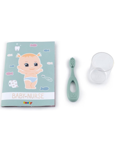 S7600220380,Jucarie Smoby Baby Nurse toaleta crem cu accesorii