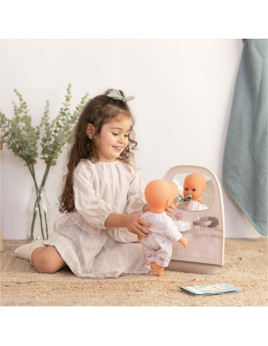 S7600220380,Jucarie Smoby Baby Nurse toaleta crem cu accesorii