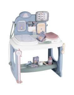 S7600240305,Centru de ingrijire pentru papusi Smoby Baby Care Center albastru cu accesorii