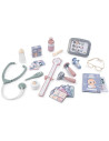 S7600240305,Centru de ingrijire pentru papusi Smoby Baby Care Center albastru cu accesorii