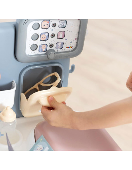 S7600240305,Centru de ingrijire pentru papusi Smoby Baby Care Center albastru cu accesorii